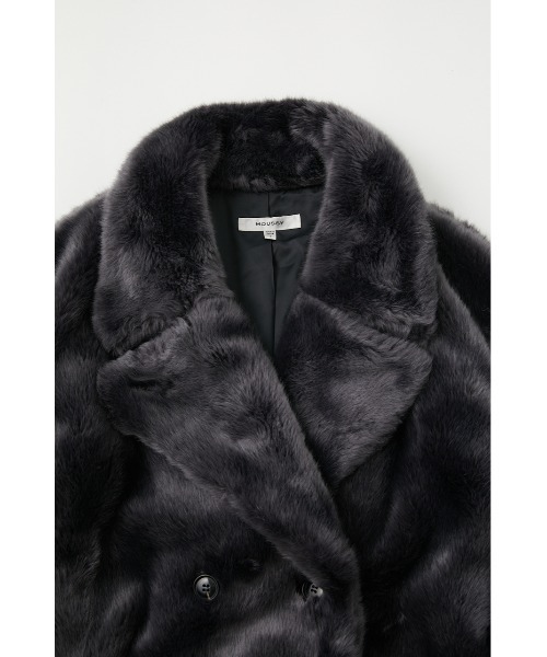 MOUSSY（マウジー）の「FAUX FUR HALF コート（その他アウター