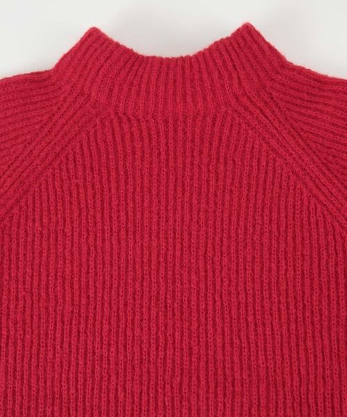 titivate（ティティベイト）の「ﾊｲﾈｯｸふわっとﾀｯﾁﾆｯﾄ（ニット/セーター・レディース・ライトブルー/パープル/アイボリー/ブラウン/グリーン/オフホワイト/ライトグレー/レッド/キャメル・M/S）」の20枚目の写真