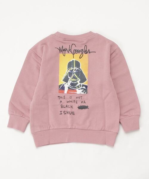 Mark Gonzales（マーク・ゴンザレス）の「プリントスウェットトレーナー（スウェット・キッズ・ブラック/ピンク/ベージュ・140cm/150cm/160cm/110cm/100cm/120cm/130cm）」の4枚目の写真