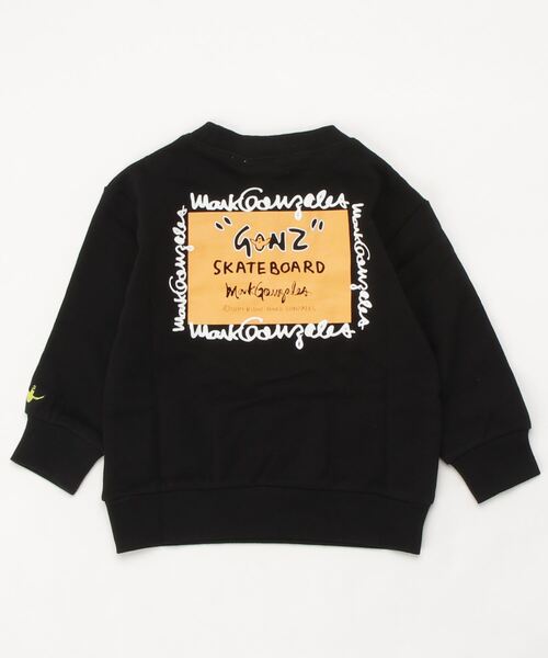 Mark Gonzales（マーク・ゴンザレス）の「プリントスウェットトレーナー（スウェット・キッズ・ブラック/ピンク/ベージュ・140cm/150cm/160cm/110cm/100cm/120cm/130cm）」の5枚目の写真