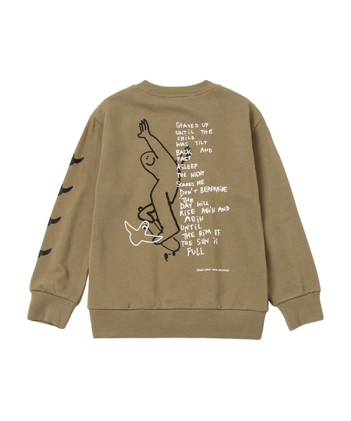 Mark Gonzales（マーク・ゴンザレス）の「プリントスウェットトレーナー（スウェット・キッズ・ブラック/ピンク/ベージュ・140cm/150cm/160cm/110cm/100cm/120cm/130cm）」の8枚目の写真