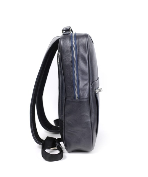 SEEKER(シーカー)の「【CITY】 WATERPROOFサフィアーノレザー スマートバックパック SKB-021CT5(バックパック/リュック・メンズ・ブラック/グレイッシュベージュ/ネイビー・FREE)」の15枚目の写真