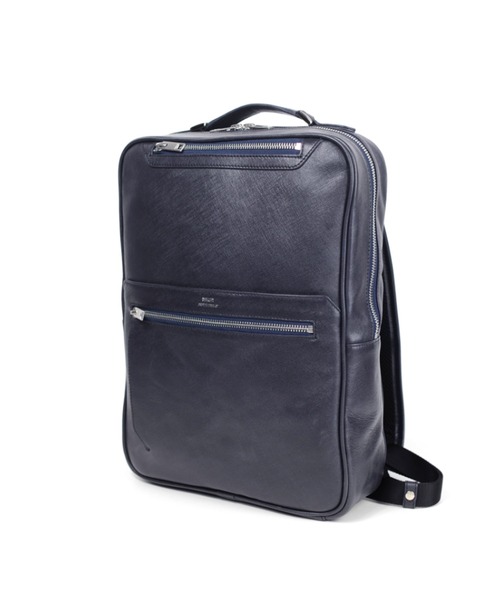 SEEKER(シーカー)の「【CITY】 WATERPROOFサフィアーノレザー スマートバックパック SKB-021CT5(バックパック/リュック・メンズ・ブラック/グレイッシュベージュ/ネイビー・FREE)」の14枚目の写真