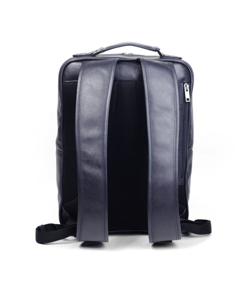 SEEKER(シーカー)の「【CITY】 WATERPROOFサフィアーノレザー スマートバックパック SKB-021CT5(バックパック/リュック・メンズ・ブラック/グレイッシュベージュ/ネイビー・FREE)」の17枚目の写真