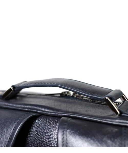 SEEKER(シーカー)の「【CITY】 WATERPROOFサフィアーノレザー スマートバックパック SKB-021CT5(バックパック/リュック・メンズ・ブラック/グレイッシュベージュ/ネイビー・FREE)」の22枚目の写真