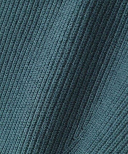 N.(N. Natural Beauty Basic)(エヌエヌナチュラルビューティーベーシック)の「◆スクエアネックパフスリーブニット(ニット/セーター・レディース・オフホワイト/チャコールグレー/ブルー・MEDIUM)」の13枚目の写真