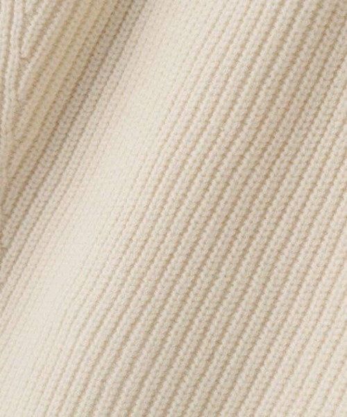 N.(N. Natural Beauty Basic)(エヌエヌナチュラルビューティーベーシック)の「◆スクエアネックパフスリーブニット(ニット/セーター・レディース・オフホワイト/チャコールグレー/ブルー・MEDIUM)」の17枚目の写真