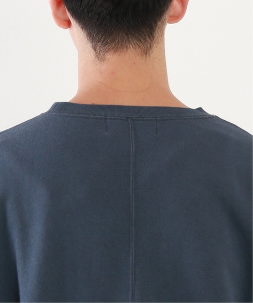 JOURNAL STANDARD relume（ジャーナルスタンダード　レリューム）の「CALIFORNIA UPCYCLE クルーネックスウェット/ビックシルエット/オーバーサイズ[ユニセックス対応]（スウェット・メンズ・ブラック系その他/ライトグレー/ダークブルー/レンガ・MEDIUM/LARGE）」の10枚目の写真