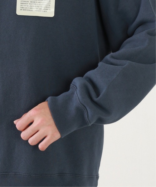 JOURNAL STANDARD relume（ジャーナルスタンダード　レリューム）の「CALIFORNIA UPCYCLE クルーネックスウェット/ビックシルエット/オーバーサイズ[ユニセックス対応]（スウェット・メンズ・ブラック系その他/ライトグレー/ダークブルー/レンガ・MEDIUM/LARGE）」の7枚目の写真