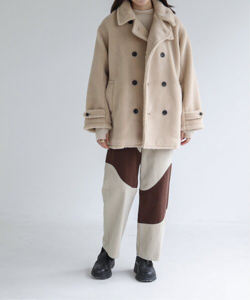 RAY CASSIN(レイカズン)の「Boa Pcoat(ピーコート・レディース・キナリ・FREE)」の11枚目の写真