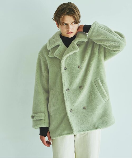 RAY CASSIN(レイカズン)の「Boa Pcoat(ピーコート・レディース・キナリ・FREE)」の12枚目の写真