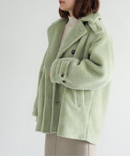 RAY CASSIN(レイカズン)の「Boa Pcoat(ピーコート・レディース・キナリ・FREE)」の18枚目の写真
