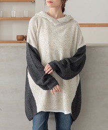 osharewalker | 『ミックスネップニットパーカー』(ニット/セーター)