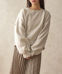 fupel | ボリュームショートスウェット(スウェット)