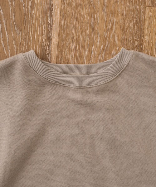 fupel（フぺル）の「ボリュームショートスウェット（スウェット・レディース・オートミール/グレイッシュベージュ/グレイッシュブルー・SMALL/MEDIUM）」の21枚目の写真