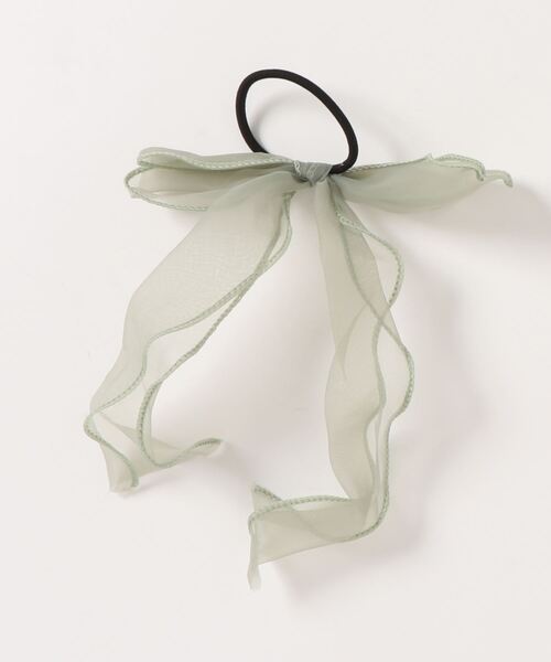 Float シフォン リボン ヘアゴム