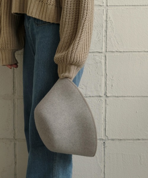 Bab（バブ）の「ウールフェルトバケットハット（ハット・レディース・ブラウン/ライトグレー/ブラック・ONESIZE）」の11枚目の写真