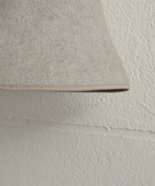 Bab（バブ）の「ウールフェルトバケットハット（ハット・レディース・ブラウン/ライトグレー/ブラック・ONESIZE）」の6枚目の写真