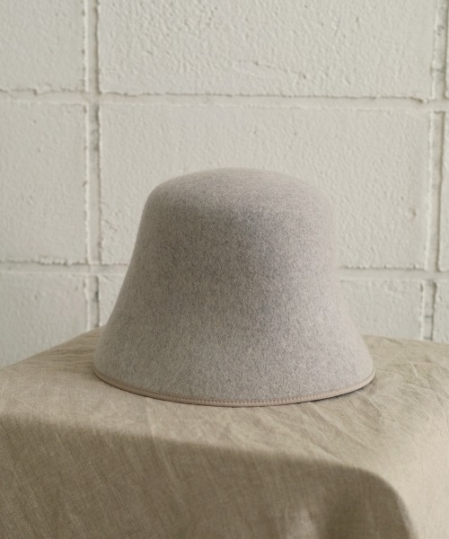 Bab（バブ）の「ウールフェルトバケットハット（ハット・レディース・ブラウン/ライトグレー/ブラック・ONESIZE）」の12枚目の写真