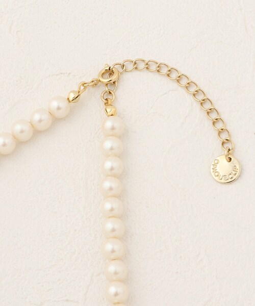 OPAQUE.CLIP（オペークドットクリップ）の「◆グラスティックパールネックレス（ネックレス・レディース・オフホワイト・00）」の3枚目の写真