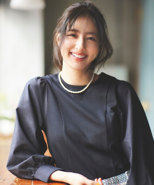 OPAQUE.CLIP（オペークドットクリップ）の「◆グラスティックパールネックレス（ネックレス・レディース・オフホワイト・00）」の7枚目の写真