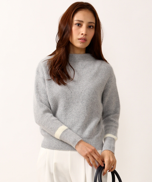 qualite（カリテ）の「ｱﾝｺﾞﾗ片畦ﾆｯﾄ（ニット/セーター）」 - WEAR