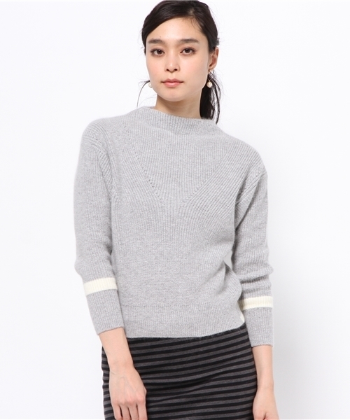 qualite（カリテ）の「ｱﾝｺﾞﾗ片畦ﾆｯﾄ（ニット/セーター）」 - WEAR