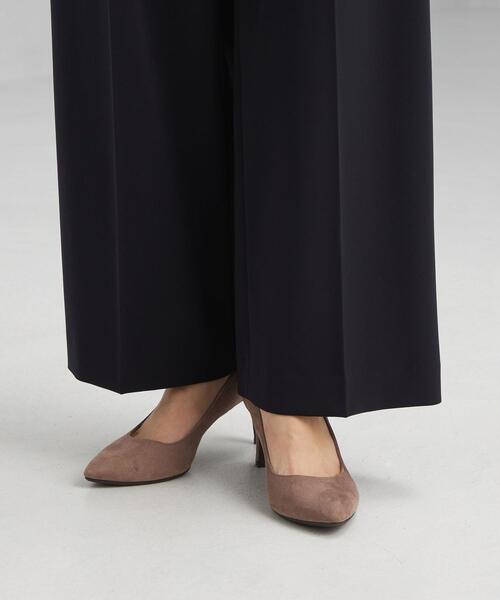 green label relaxing（グリーンレーベルリラクシング）の「パウドレ ワイド パンツ ブラック ネイビー-ウォッシャブル・ストレッチ・防シワ- ◇No01◇（その他パンツ・レディース・ネイビー/ブラック・34/36/42/38/40/46/44）」の11枚目の写真