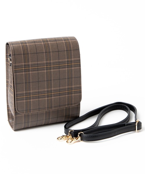 WEGO（ウィゴー）の「WEGO/フェイクレザーフラップショルダー（ショルダーバッグ・メンズ・ブラック/グリーン/その他1・FREE）」の22枚目の写真