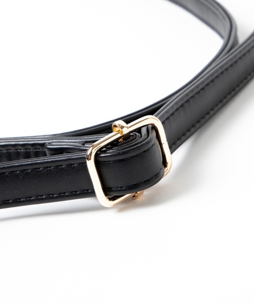 WEGO（ウィゴー）の「WEGO/フェイクレザーフラップショルダー（ショルダーバッグ・メンズ・ブラック/グリーン/その他1・FREE）」の15枚目の写真