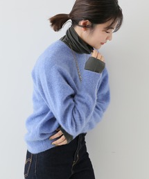 SLOBE IENA | ウール混タートルプルオーバー【手洗い可能】◆(Tシャツ/カットソー)