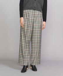 BEAUTY&YOUTH UNITED ARROWS | BY チェックワイド テーパードパンツ(その他パンツ)