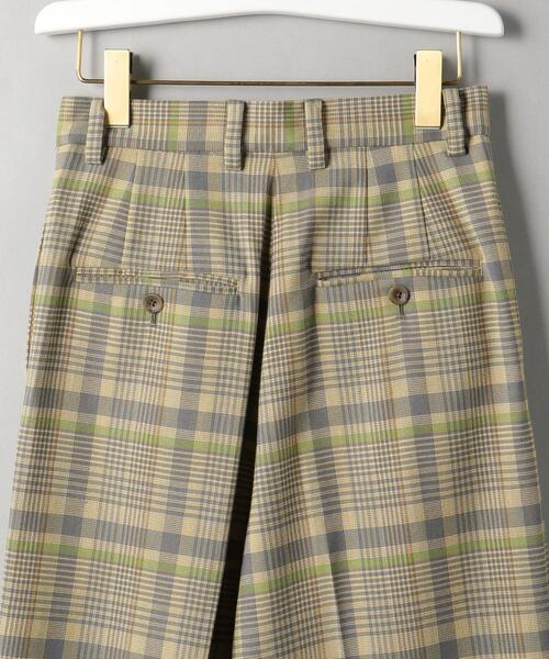 BEAUTY&YOUTH UNITED ARROWS（ビューティーアンドユースユナイテッドアローズ）の「BY チェックワイド テーパードパンツ（その他パンツ・レディース・ベージュ/グレー・S/M）」の19枚目の写真