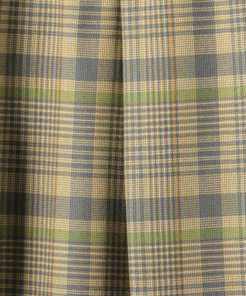 BEAUTY&YOUTH UNITED ARROWS（ビューティーアンドユースユナイテッドアローズ）の「BY チェックワイド テーパードパンツ（その他パンツ・レディース・ベージュ/グレー・S/M）」の14枚目の写真