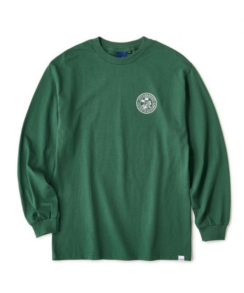 INTERBREED（インターブリード）の「【INTERBREED/インターブリード】Get Bill LS Tee（Tシャツ/カットソー・メンズ・ブルー/グリーン/ライトグレー・LARGE）」の10枚目の写真