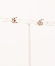62010301/BRANDITA  STUD EARRINGS - (HEART & ORB)-CF