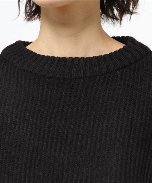Chico（チコ）の「袖切替ざっくりニット（ニット/セーター・レディース・ホワイト/グレー/ダークグリーン/ブラック・FREE）」の8枚目の写真