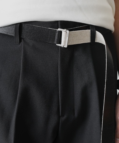 ATTACHMENT（アタッチメント）の「RY/LI コーティングテープベルト / RY/LI COATING  TAPE BELT（ベルト・メンズ・ホワイト/ブラック・FREE）」の10枚目の写真