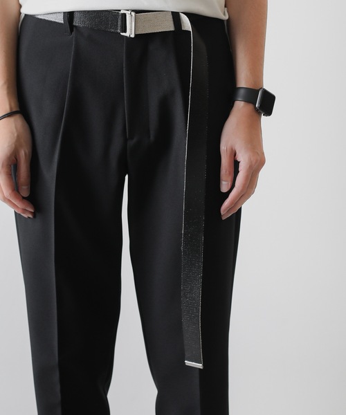 ATTACHMENT（アタッチメント）の「RY/LI コーティングテープベルト / RY/LI COATING  TAPE BELT（ベルト・メンズ・ホワイト/ブラック・FREE）」の11枚目の写真