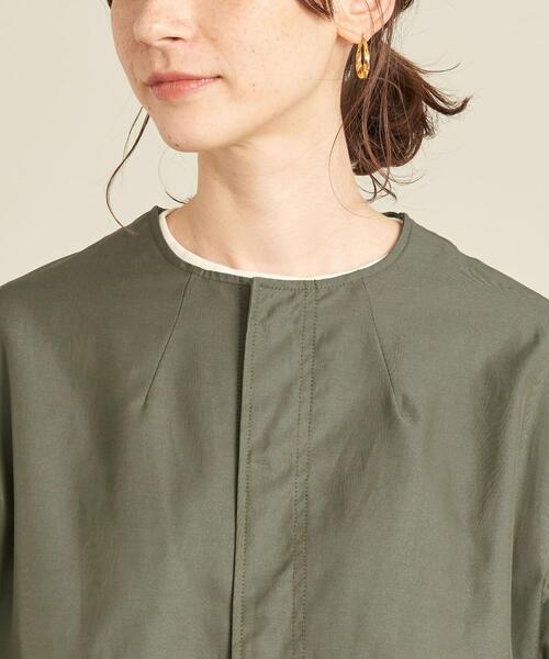 ビューティーアンドユース　別注ARMYTWILLフィッシュテールコート ARMY TWILL / アーミーツイル]POLYESTER PLAIN WEAVE FISH TAIL