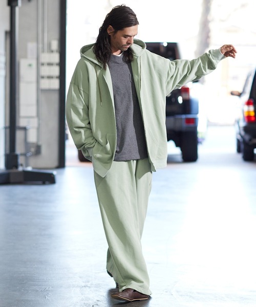 mpa2801-裏毛前開きパーカー