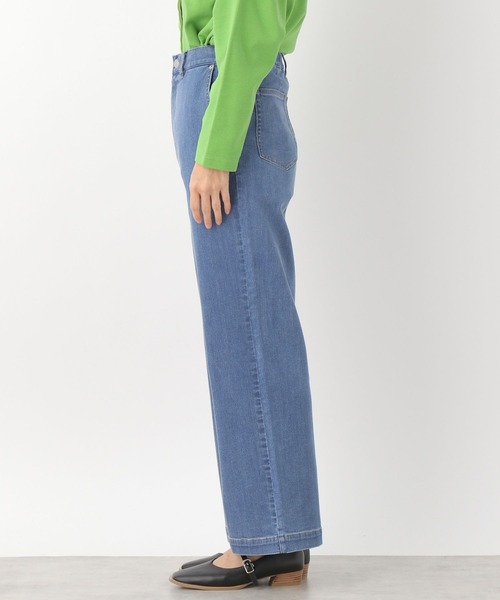 LEPSIM（レプシィム）の「セミハイライズパンツ　256069（デニムパンツ・レディース・ベージュ/オフホワイト/ブルー・SMALL/MEDIUM/LARGE）」の10枚目の写真