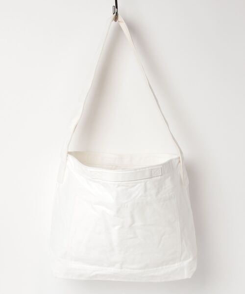 MHL.（エムエイチエル）の「HEAVY COTTON CANVAS（トートバッグ・レディース・ホワイト・FREE）」の9枚目の写真