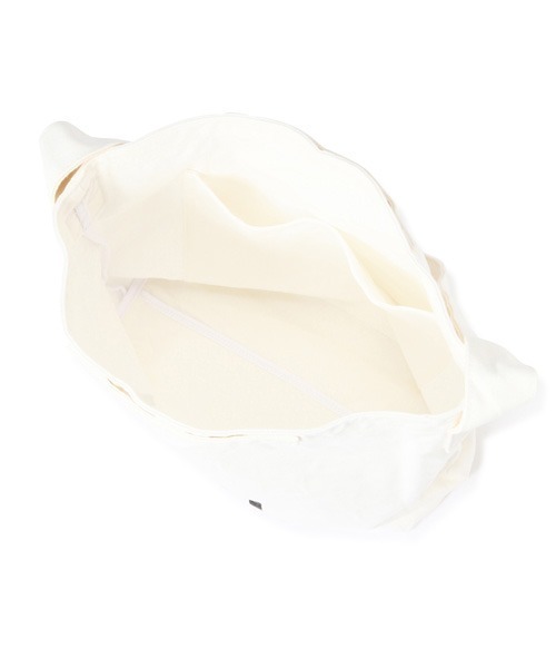 MHL.（エムエイチエル）の「HEAVY COTTON CANVAS（トートバッグ・レディース・ホワイト・FREE）」の5枚目の写真