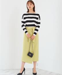 Tiara | サイドベンツラップ風タイトスカート(スカート)