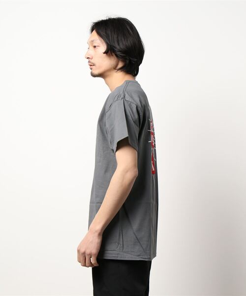 DOGTOWN（ドッグタウン）の「Blast S/S T-SHIRTS/DOGTOWN(ドッグタウン)半袖バックプリントTシャツ（Tシャツ/カットソー・メンズ・チャコールグレー/ブラック・MEDIUM/LARGE/X-LARGE）」の4枚目の写真