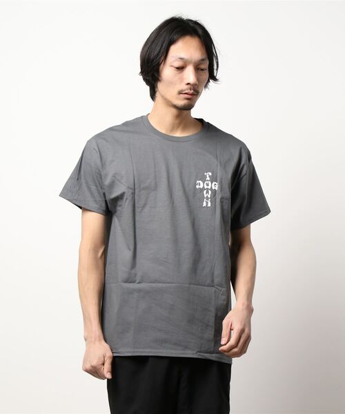 DOGTOWN（ドッグタウン）の「Blast S/S T-SHIRTS/DOGTOWN(ドッグタウン)半袖バックプリントTシャツ（Tシャツ/カットソー・メンズ・チャコールグレー/ブラック・MEDIUM/LARGE/X-LARGE）」の5枚目の写真