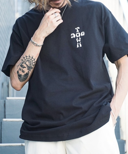DOGTOWN（ドッグタウン）の「Blast S/S T-SHIRTS/DOGTOWN(ドッグタウン)半袖バックプリントTシャツ（Tシャツ/カットソー・メンズ・チャコールグレー/ブラック・MEDIUM/LARGE/X-LARGE）」の7枚目の写真