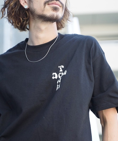DOGTOWN（ドッグタウン）の「Blast S/S T-SHIRTS/DOGTOWN(ドッグタウン)半袖バックプリントTシャツ（Tシャツ/カットソー・メンズ・チャコールグレー/ブラック・MEDIUM/LARGE/X-LARGE）」の8枚目の写真