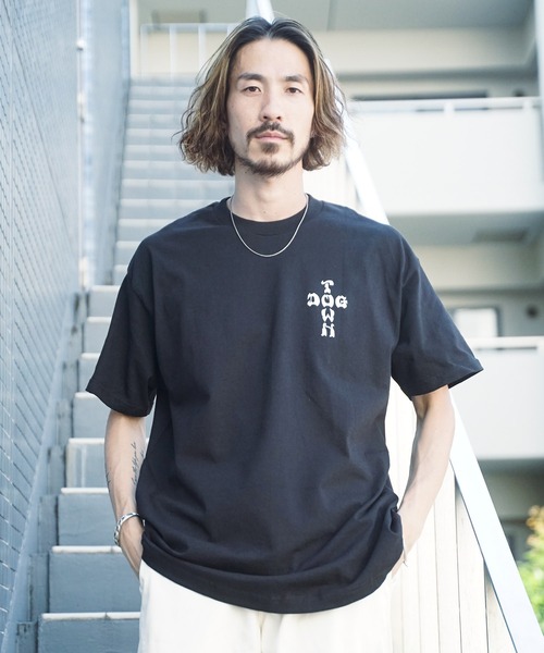 DOGTOWN（ドッグタウン）の「Blast S/S T-SHIRTS/DOGTOWN(ドッグタウン)半袖バックプリントTシャツ（Tシャツ/カットソー・メンズ・チャコールグレー/ブラック・MEDIUM/LARGE/X-LARGE）」の13枚目の写真